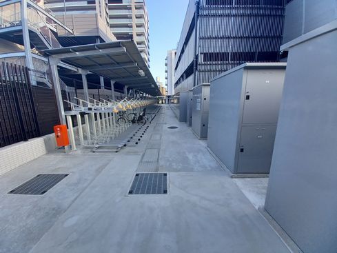 シティハウス堤通雨宮町の外観写真