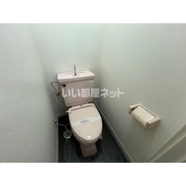 東武宇都宮線 南宇都宮駅 徒歩7分 2階建 築36年のトイレ写真