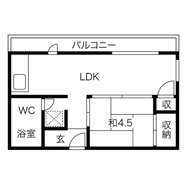 FRONT FIELD長居東の間取り写真