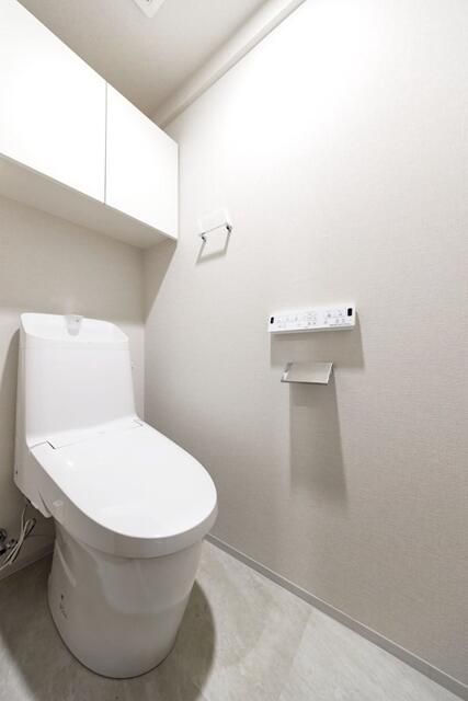 トイレ　ゆったりとした空間のトイレです
