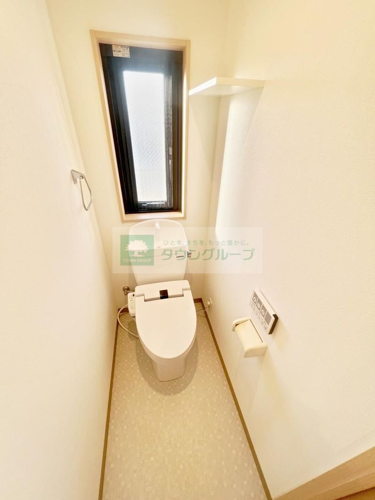 京急本線 平和島駅 徒歩5分 4階建 築10年のトイレ写真