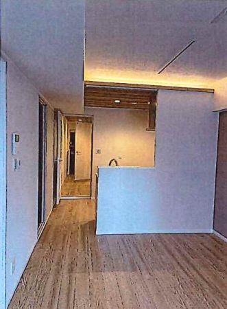 ファミール阿波座の居間写真
