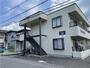 建物外観　南面道路で日当たり良好です。