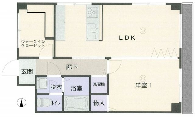 セーフズマンションの間取り写真