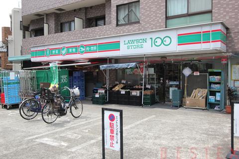 コンビニ　ローソンストア100本駒込店（コンビニ）まで326m