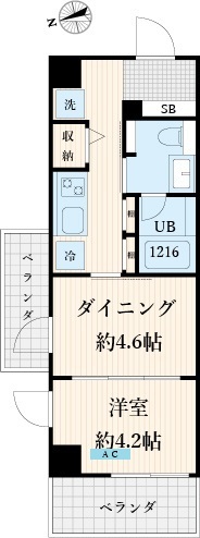 le Sud αの間取り写真