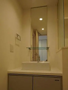 洗面設備　別タイプ部屋　参考写真です