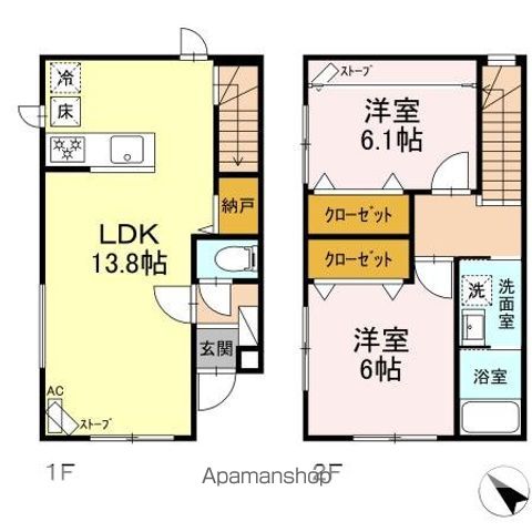 メゾンY&Mの間取り写真