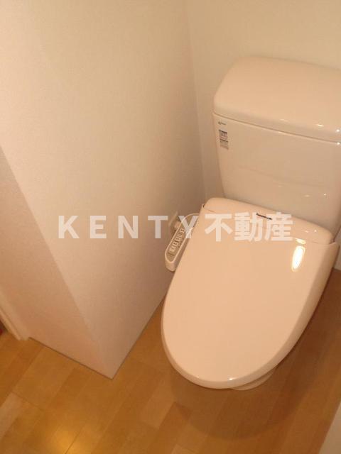 トイレ　ゆったりとした空間のトイレです