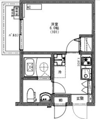 KEIAI RESIDENCE 鳩ヶ谷の間取り写真