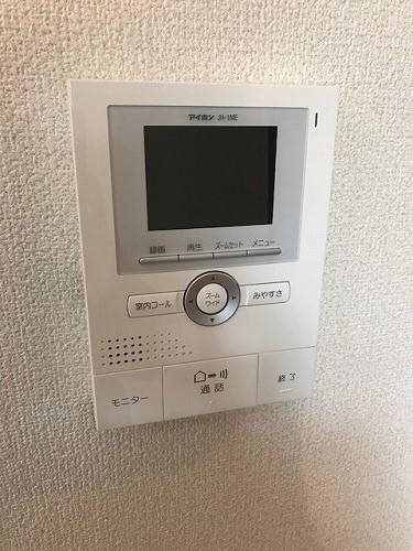 セキュリティ　退去予定のため別部屋写真使用