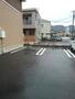 駐車場　駐車場に車を止められます