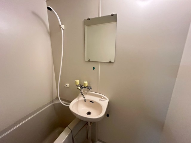 洗面設備　写真は違う号室です。