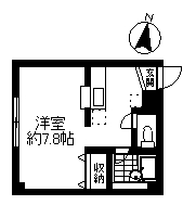 小平市たかの台のマンションの間取り