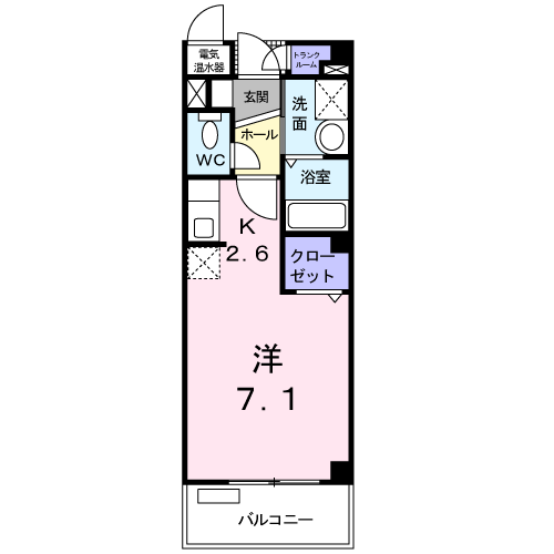 マーベラスＳＡＧＡＷＡの間取り