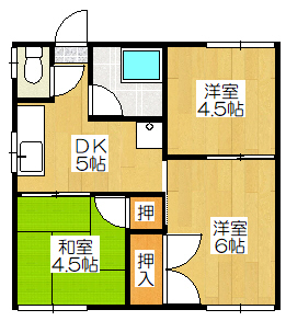 有永第二アパートの間取り