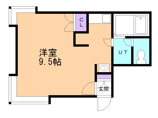 リラハイム円山の間取り