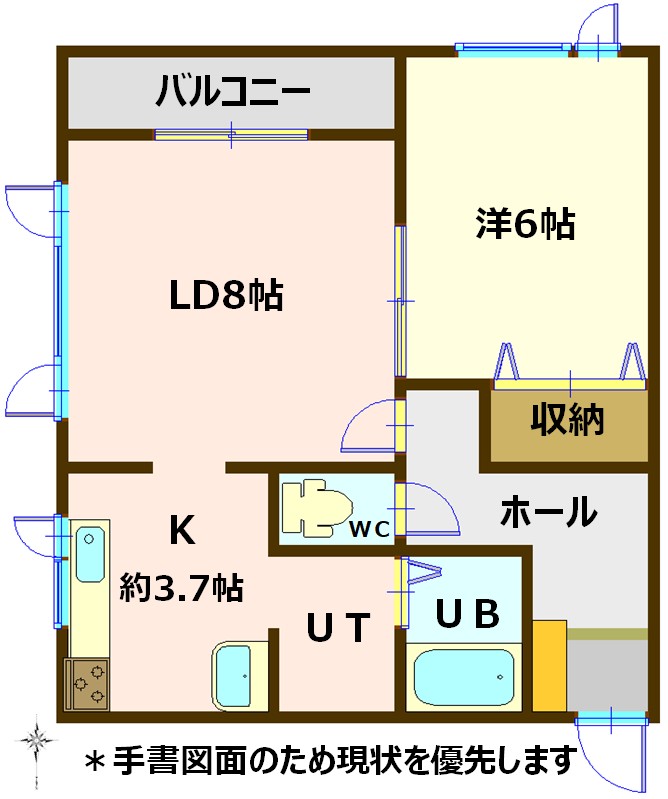 メゾンＴの間取り