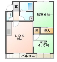 白国ハウスの間取り