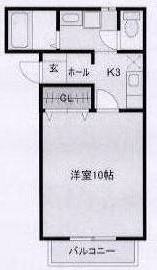 黒川郡大和町まいののアパートの間取り