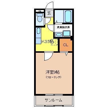 オールドゥパレの間取り