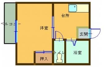 ハイムアザレアの間取り