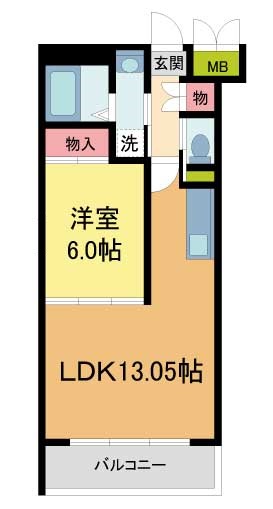 プレジオ西宮今津の間取り