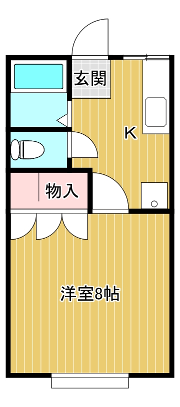 キスメットの間取り