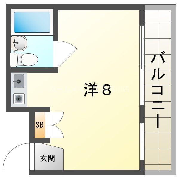 サンシャイン香里園IIの間取り