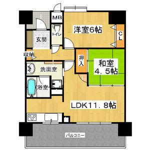 フェニックス堺東の間取り