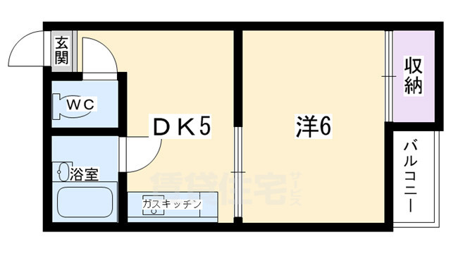 サンシャイン京都の間取り