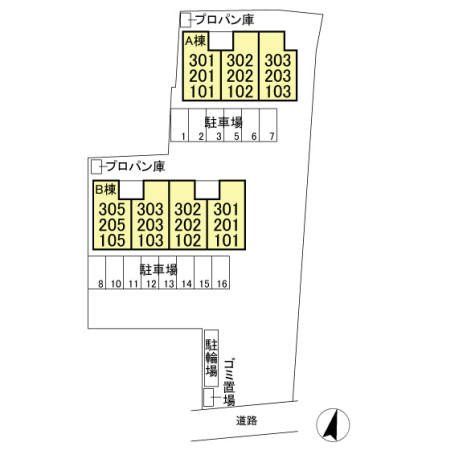 【川越市上野田町のアパートのその他】