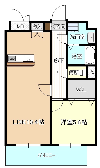 トリニティの間取り