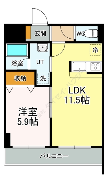 【エステラ北５条館の間取り】