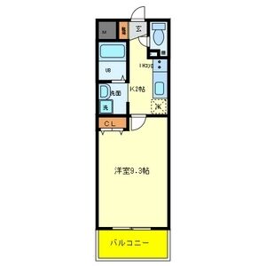 ルノン中百舌鳥の間取り