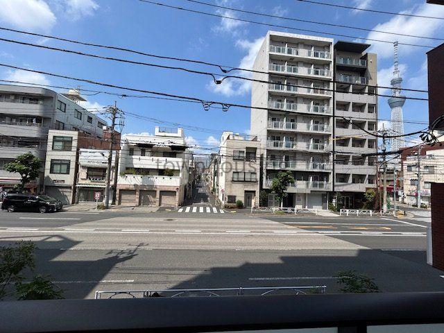 【墨田区本所のマンションの眺望】