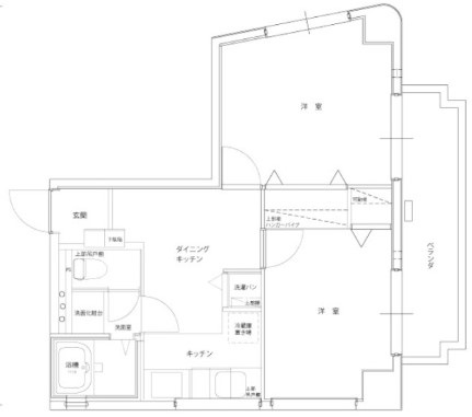 江東区南砂のマンションの間取り