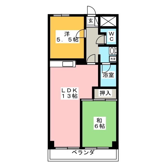 【ホワイトプラザの間取り】