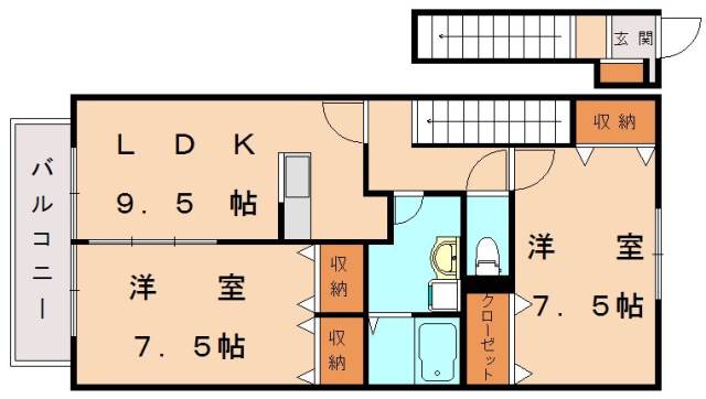 リバティーハウスの間取り