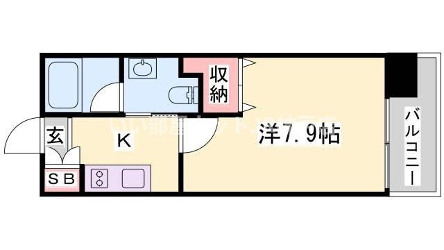 OTOWA神戸元町の間取り