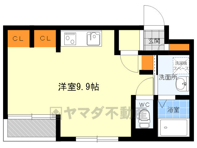 ロイヤルコート千里山の間取り