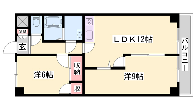 アピアやすとみの間取り