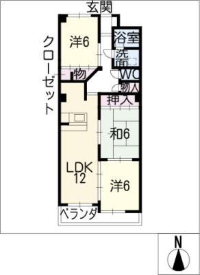 【第３レオン光園の間取り】