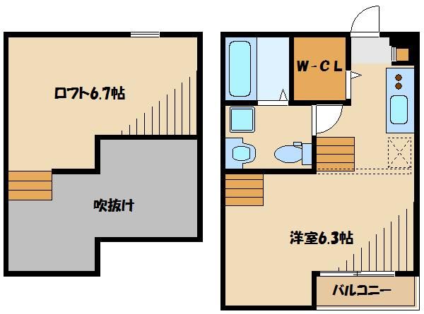 Ｒｕｍａｈ ＫＬ （ルマケーエル）の間取り