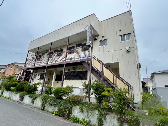 建物外観　若林区蒲町東「コーポまいん」