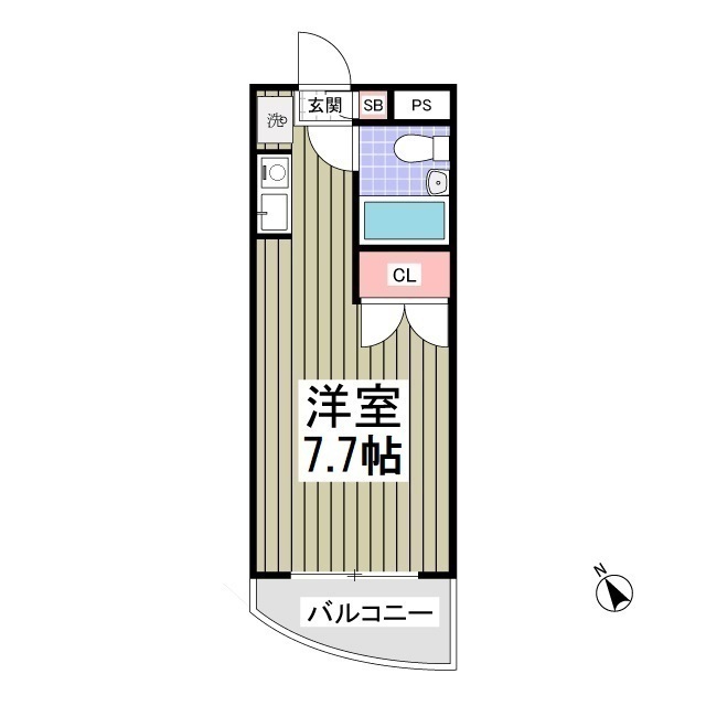 ポルシェ的場の間取り