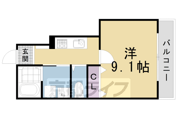 すみれマンションの間取り