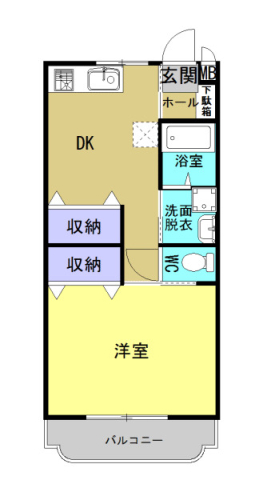 ユーミーSUZUKIの間取り