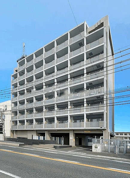 福岡市西区横浜のマンションの建物外観