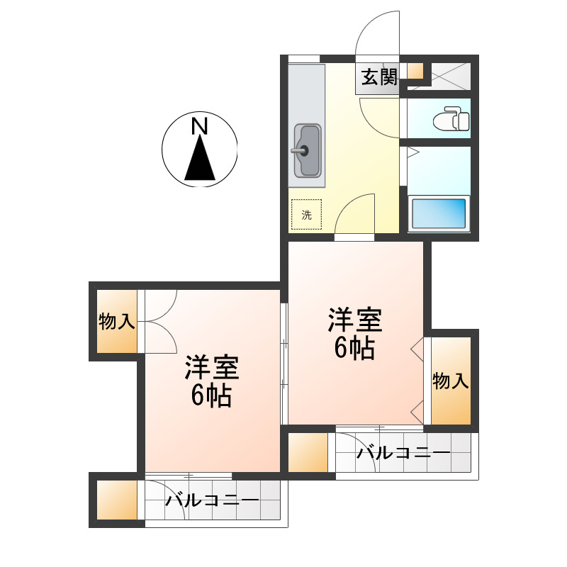 サンテラスアイの間取り